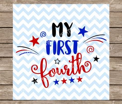 My First Fourth, 4th of July svg, 4th of July, Baby svg, Baby, Newborn