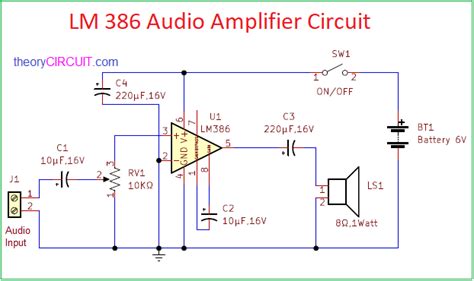 Lm Based Audio Amplifier