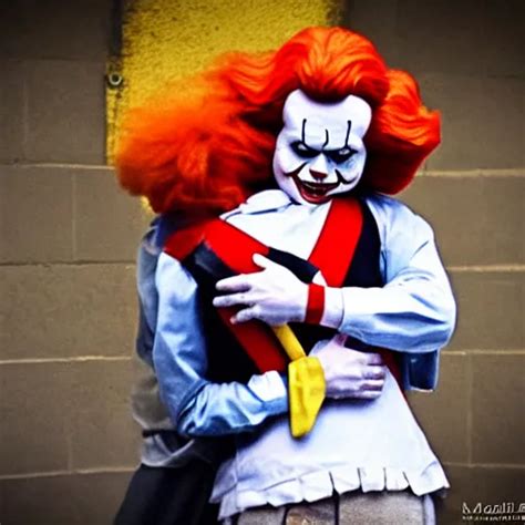 Ronald Mcdonald Hugging Pennywise Stable Diffusion Openart