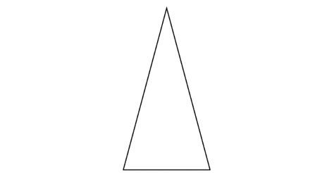 Isosceles Triangle Degrees 30 75 75 Clipart Etc