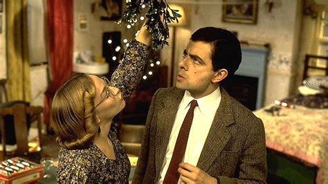 Image Mr Bean And Irma Under The Mistletoepng Christmas Specials