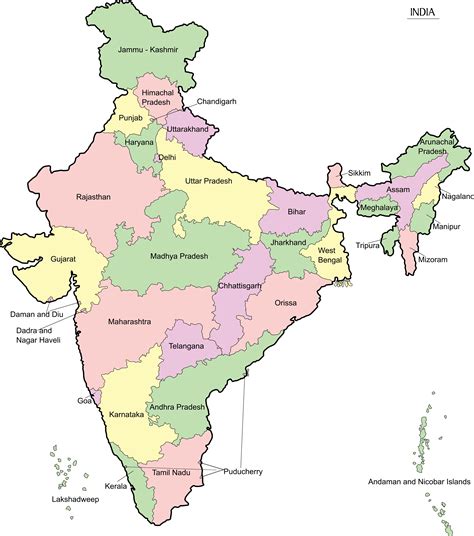 India Map Directions