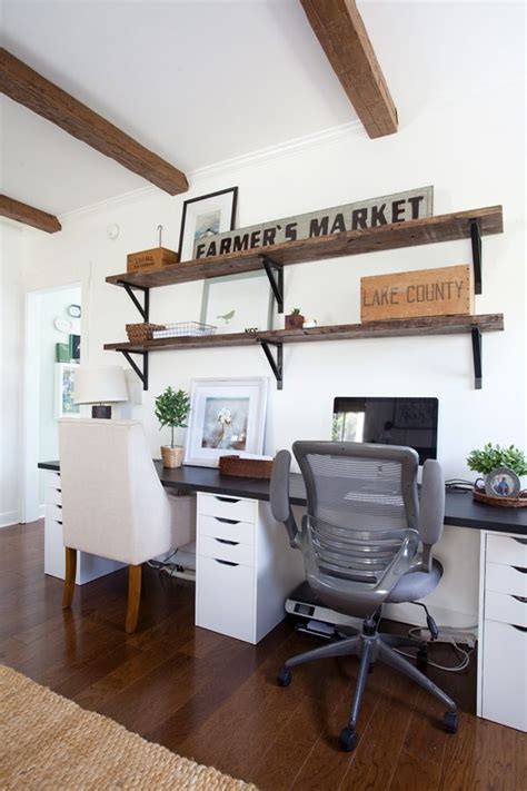 First Home Office How To Create A His And Hers Workspace