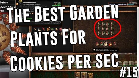 Cookie Clicker Most Optimal Strategy Guide 15 Garden Plants For Cps