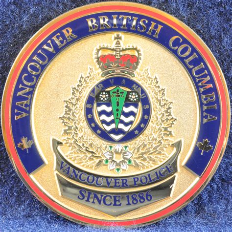 Vancouver Police Since 1886 | Challengecoins.ca