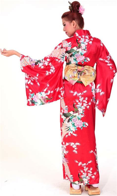 Red Kimono Dress Kimonos And Yukatas Afashion