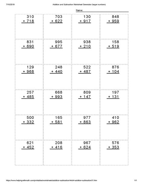 The quizzes are the equivalence of interactive tests with embedded answer keys that track your score. 4th Grade Mental Addition Math Worksheet Archives - You Calendars