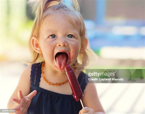 Baby Eating Popsicle Photos And Premium High Res Pictures Getty Images