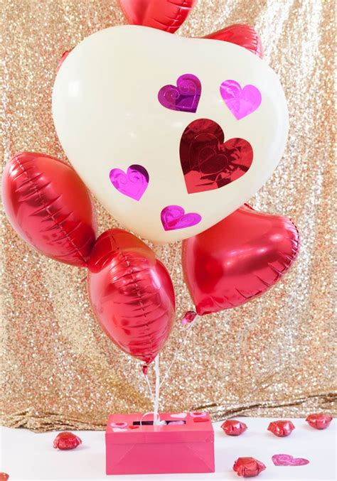 Heart Attack Valentines Day Balloons Design Improvised