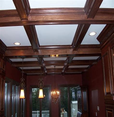 The surface may be damaged or in serious a general question, hoping to draw on your experience. Custom-Stained, Poplar Coffered Ceiling - Fine Homebuilding