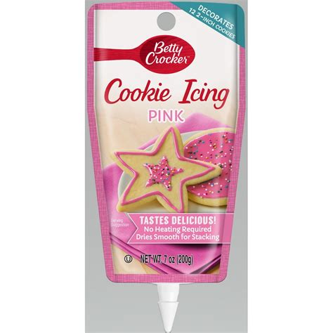 Betty Crocker Decorating Cookie Icing Pink 7 Ounces