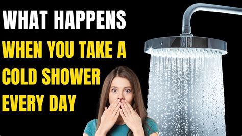 10 reasons to take a cold shower every day youtube