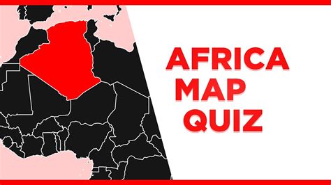 Guess The Country In Africa Map Quiz Youtube