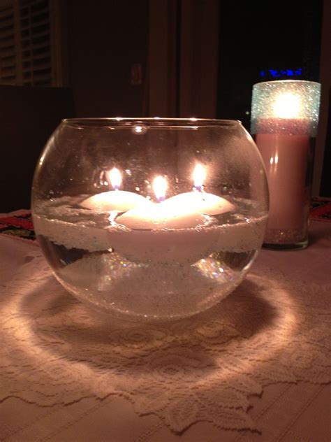 Pin By Sara Graham On Diy Floating Candle Centerpieces Floating