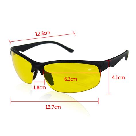 hd high definition polarized sunglasses night vision glasses driving yellow lens classic aviator
