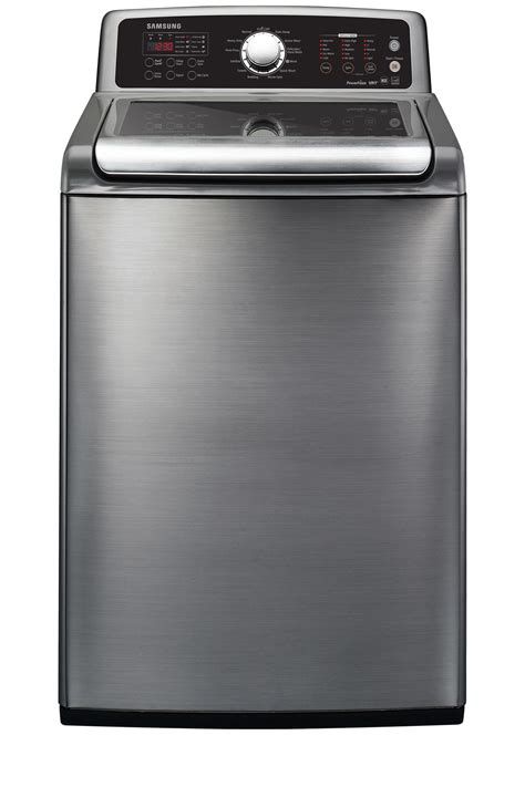 Wa5471abp 54 Cu Ft Top Load Washer Stainless Platinum Samsung