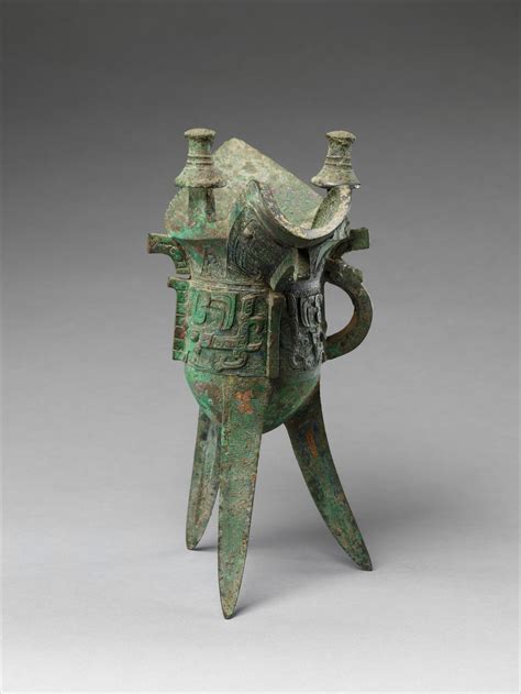 Ritual Wine Vessel Jue China Western Zhou Dynasty 1046771 Bce