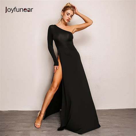 Aliexpress Com Buy Joyfunear New Fashion 2 Color Deep V Neck Maxi