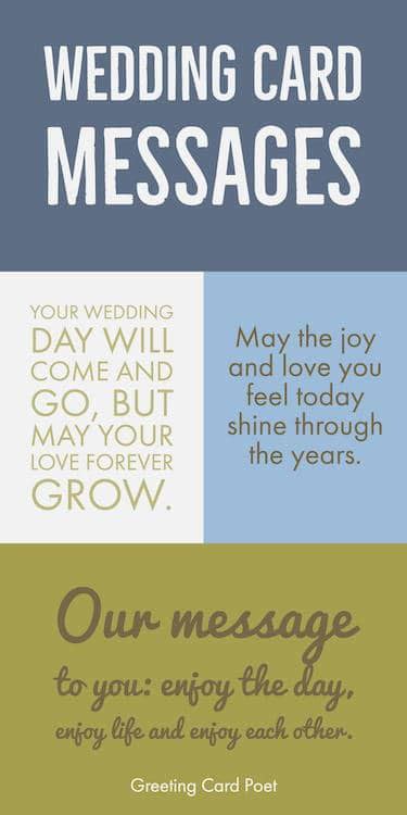 There are numerous options for color and. Wedding Card Messages | Wishes and Quotes | What To Write ...
