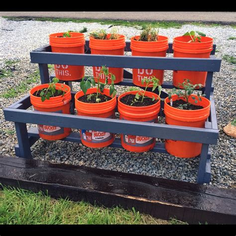 5 Gallon Bucket Planter Stand For Sale Ove Instyle