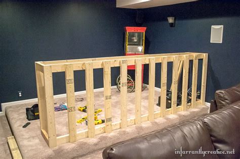 If you read the plan in #1, they told you the magic number for a basement bar is $20,000, and if you have that much money to spend, you can expect to be able to build something incredible. Man Cave Wood Pallet Bar {Free DIY Plans} - Infarrantly ...