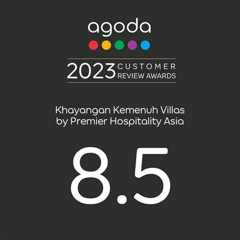 The Legend Khayangan Kemenuh Villas Earns Agodas Customer Review Award