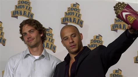 photos fast and the furious co stars vin diesel and paul walker abc7 los angeles
