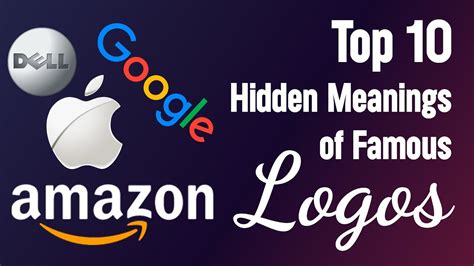 10 Famous Logos With Hidden Meanings Youtube