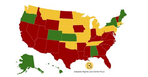 Arlc Maps Adoptee Rights Law Center