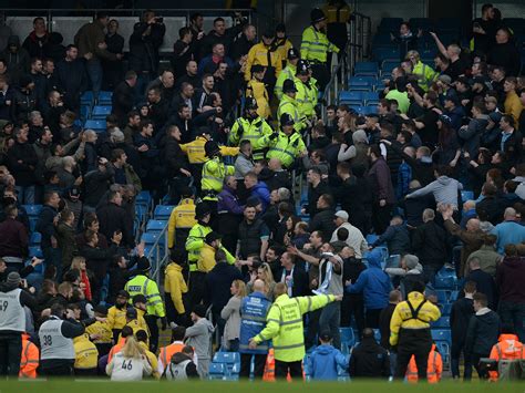 Manchester Derby Overshadowed By Fan Trouble As United And City Fans