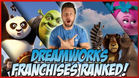 All 5 Dreamworks Animation Franchises Ranked Youtube