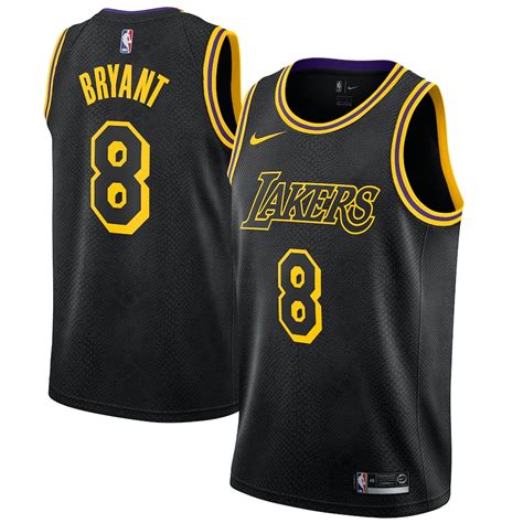 Lebron james expressed his excitement over a particular los angeles lakers throwback jersey on instagram on wednesday. Men's Los Angeles Lakers 8 Kobe Bryant Nike Black Swingman ...