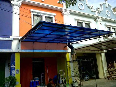 Contoh Kanopi Ruko Minimalis - Eksterior Rumah (1503)