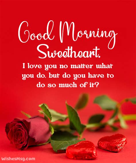 Sweet Good Morning Messages For Her Wishesmsg
