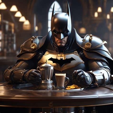 Batman Drinking Beer