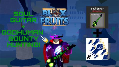 Blox Fruits Soul Guitar One Shot Combo And Bounty Hunting Youtube
