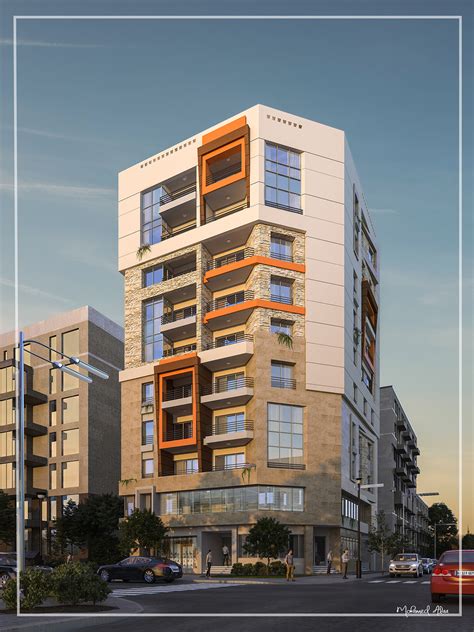 Apartment Building Sheraton Heliopolis Behance