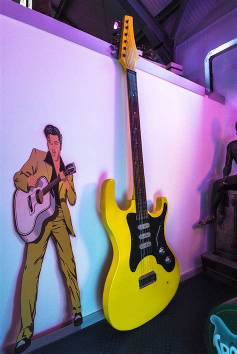 9ft Guitar Kemp London Bespoke Neon Signs Prop Hire Large Format