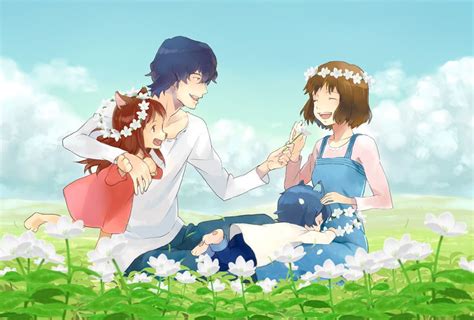 Los Niños Lobo Ame Y Yuki Lobo Anime Películas De Anime Y Dibujo