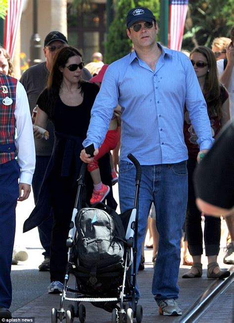 More images for how tall is vince vaughn's wife » Vince Vaughn spends the day at Disneyland with pregnant ...