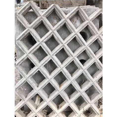 Simple Cement Precast Grill For Construction At Rs 450 Piece In