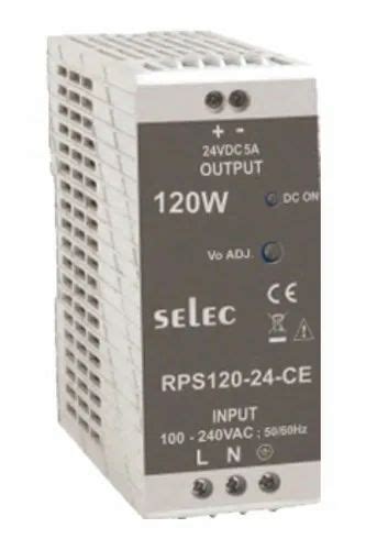 5a 24vdc Rps120 24 Ce Output Voltage 24 28v Dc Input Voltage Range 100 240v Ac Id