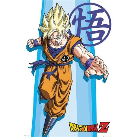 Super Saiyan Goku Dragon Ball Z Poster Video Game Heaven