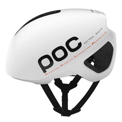 Poc Avip Octal Aero Road Helmet White £12499 Helmets Time Trial