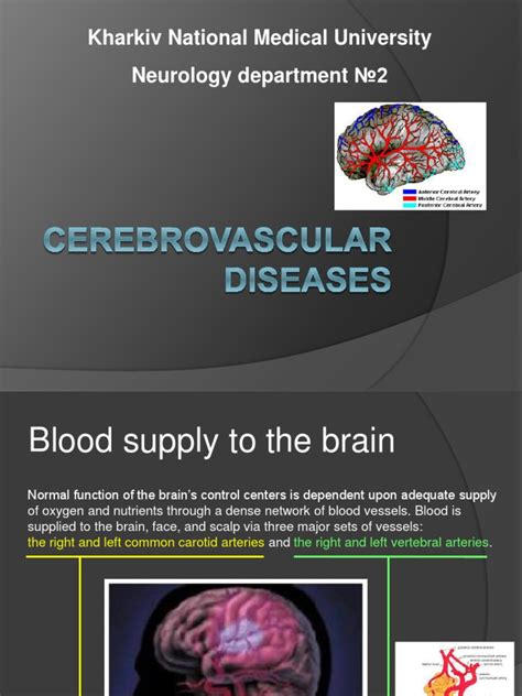 Cerebrovascular Diseases Pdf Stroke Ischemia