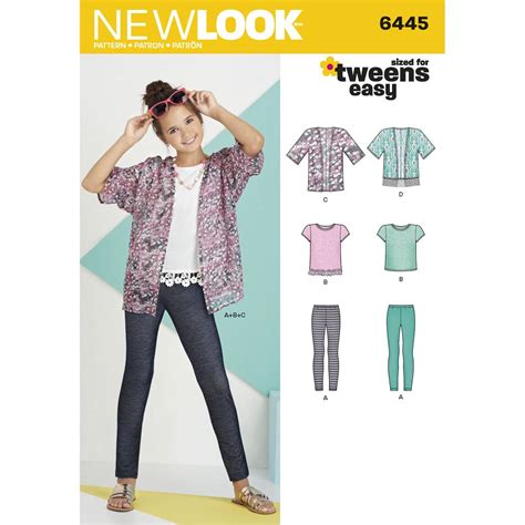 Android screen lock,impossible pattern lock,how to break pattern locks,pattern lock for android,pattern design New Look Girls' Separates Sewing Pattern 6445 | Hobbycraft
