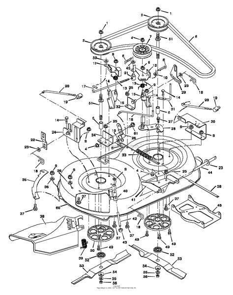 Lawn mower parts & accessories. Murray 40717A - Lawn Tractor (1997) Parts Diagram for ...