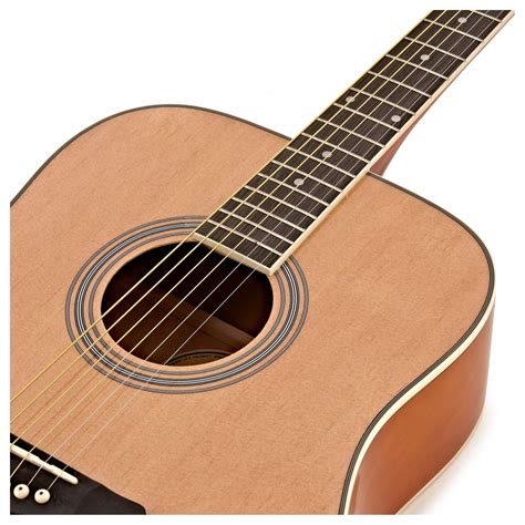 Dreadnought Acoustic Guitar By Gear4music Natural At Gear4music