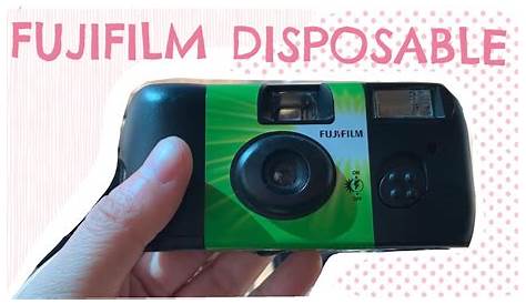 FUJIFILM Disposable Camera w/ pictures - YouTube