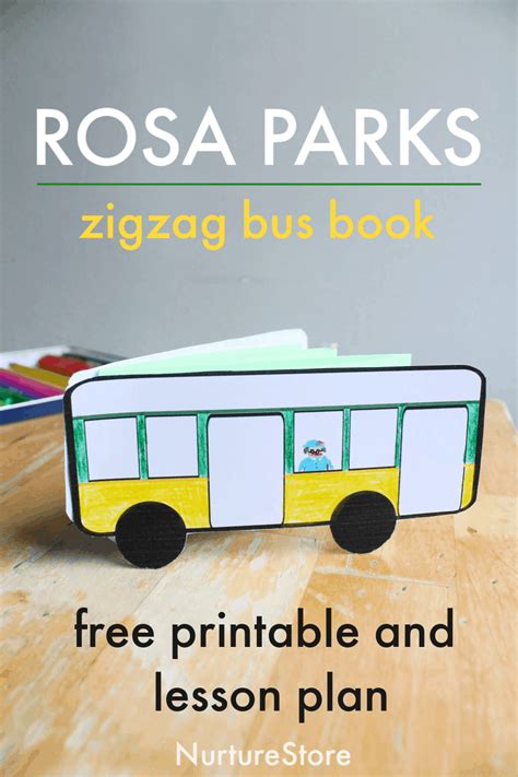 Rosa Parks Activities Rosa Parks Bus Bus Crafts Black History Month